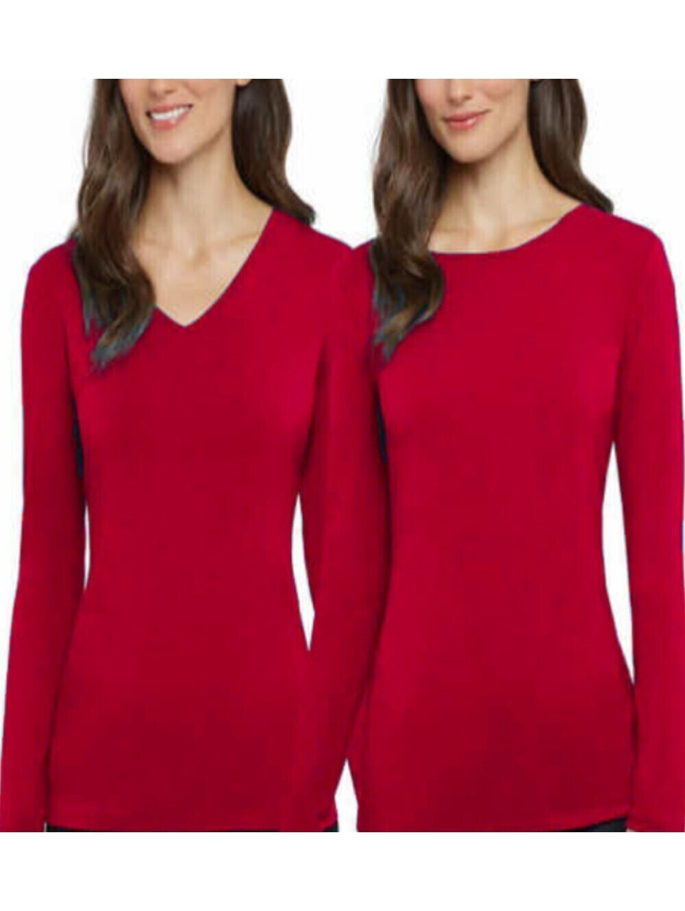 Ellen Tracy Womens Reversible 2-In 1 Top Size L